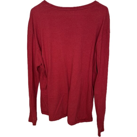 Polo Ralph Lauren Men's Thermal Crew-Neck Top Red XL TG - Picture 3 of 9